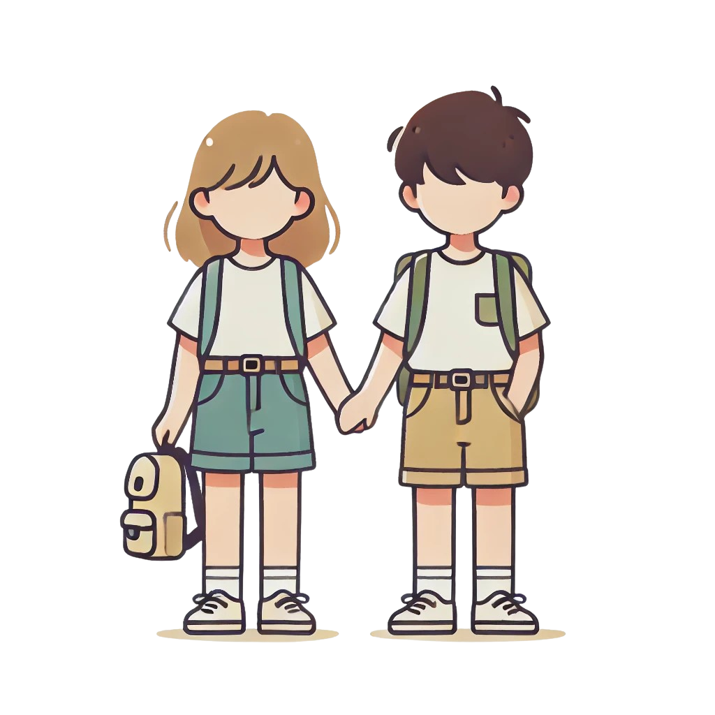 Across The World With Us - George and Helen's Wedding Logo